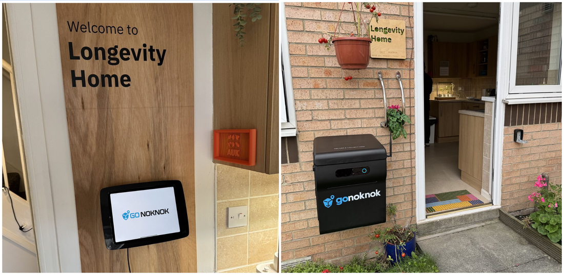 GO NOKNOK AI Smart Parcel Box: Secure Parcel Delivery for Independent Living and the Future of the IoCT