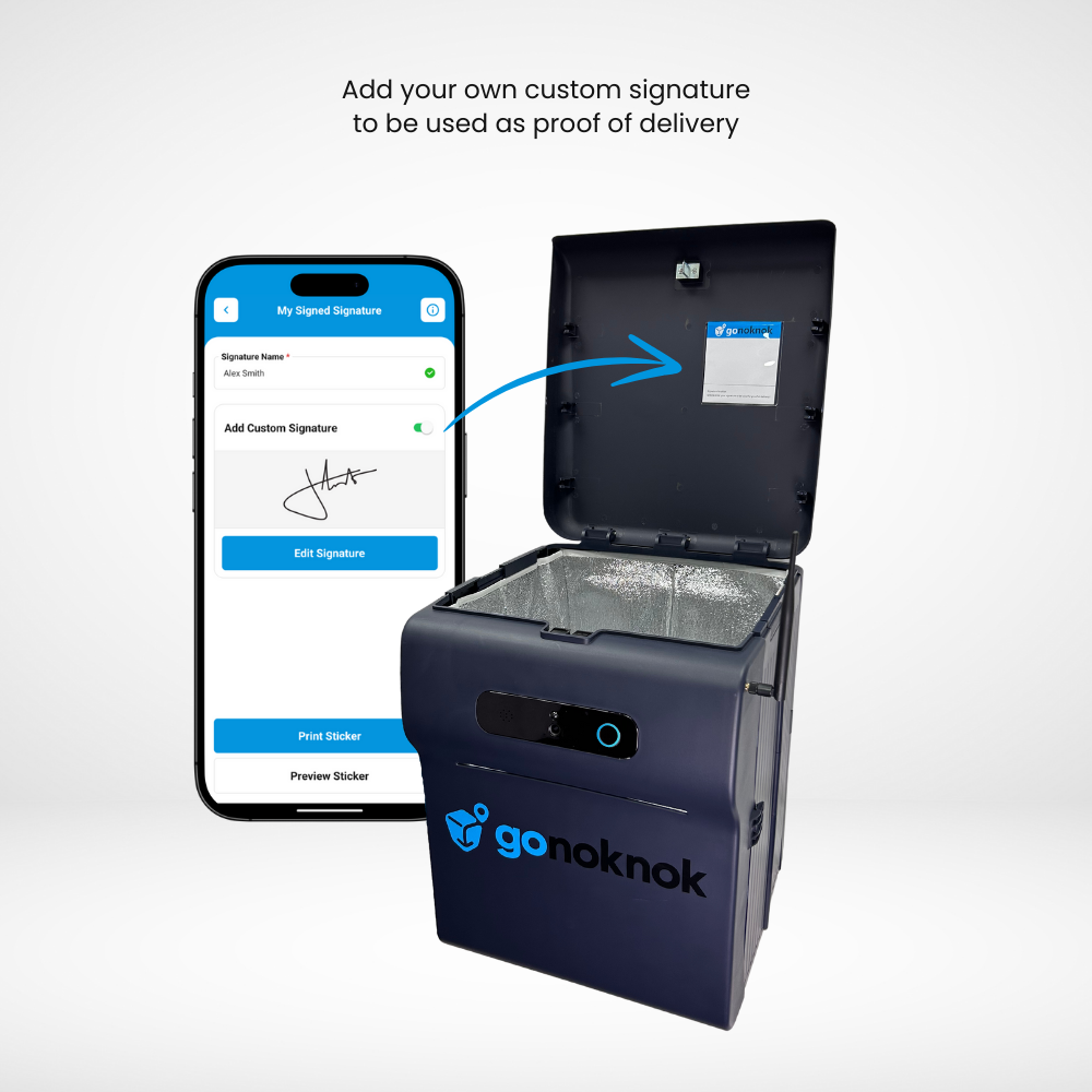 GO NOKNOK AI Smart Parcel Box (Refurbished)