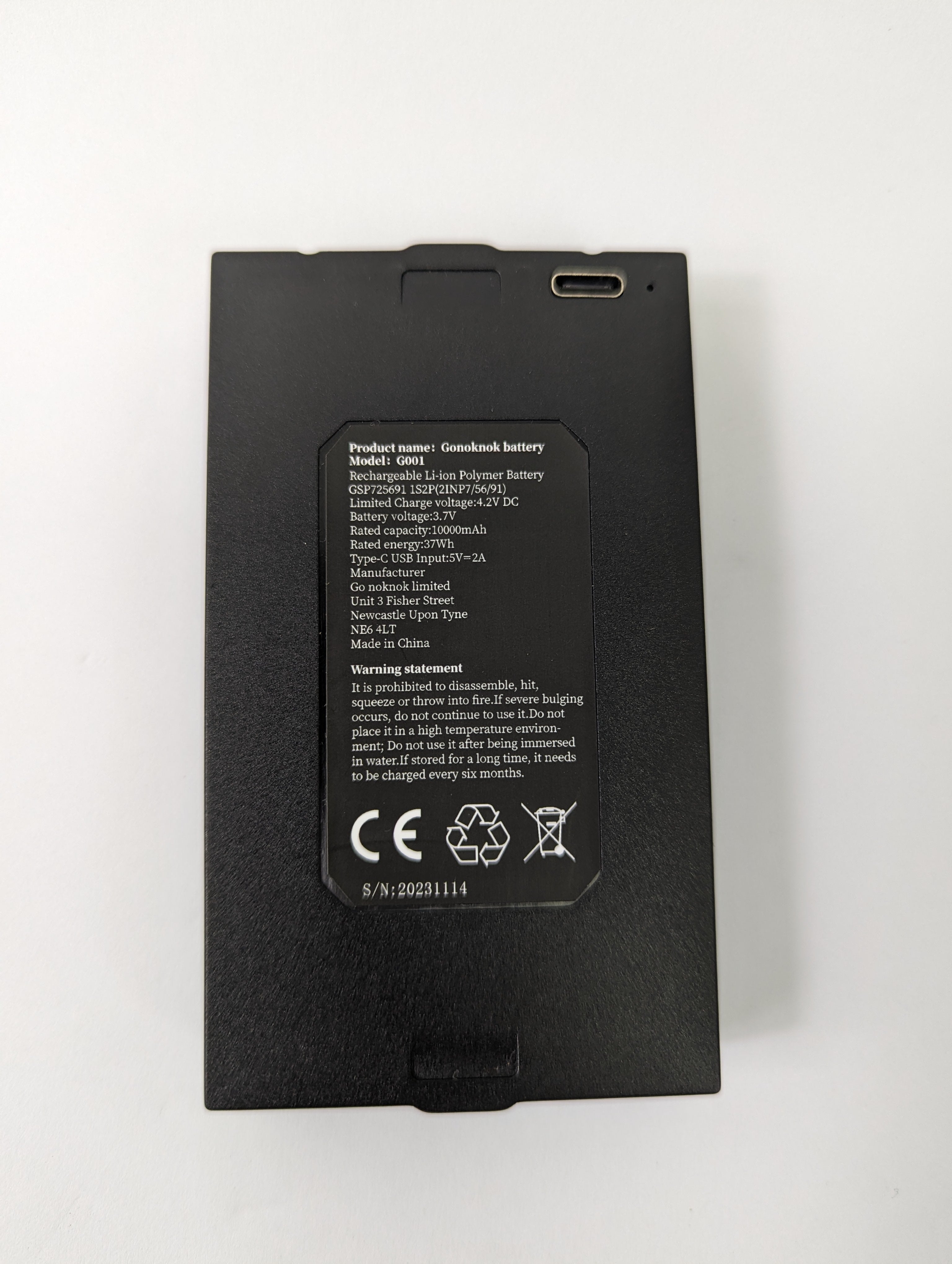 Spare Battery Gonoknok